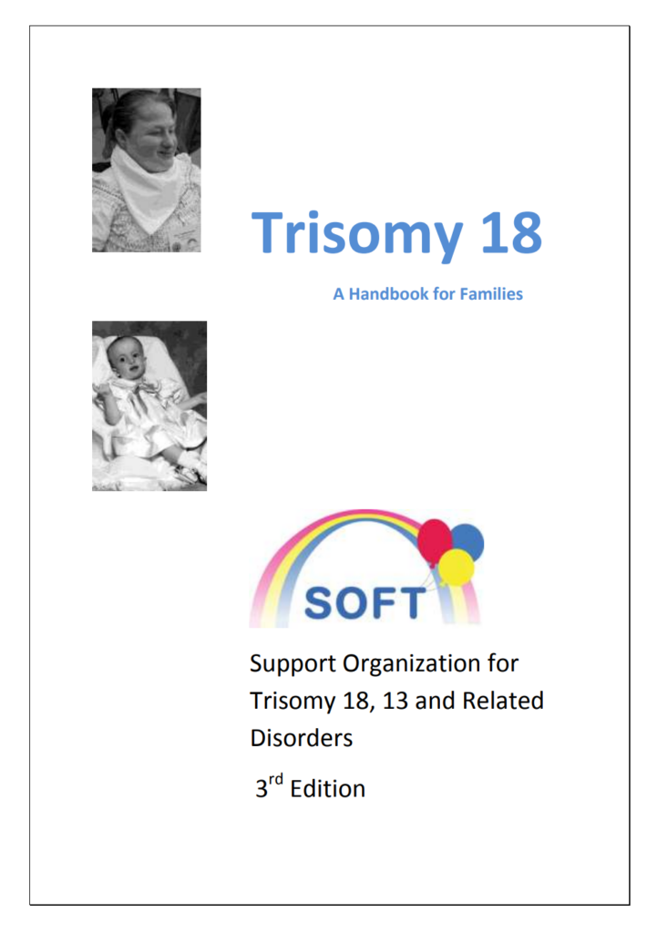 Book Cover: Trisomy 18 A Handbook for Families